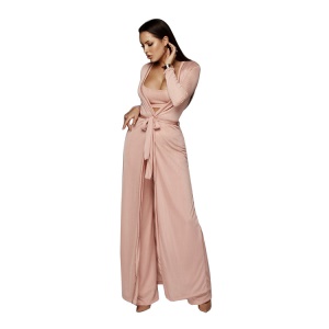 Ensemble décontracté pour femmes 3 pièces tricot