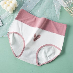 Culotte à taille haute  en coton  pour jeune fille