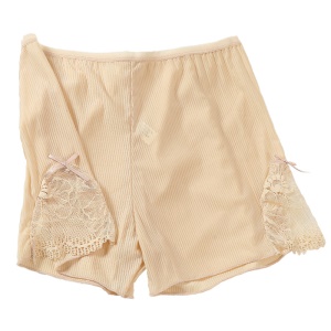 Short en soie glacée bas de pantalon sous jupe pour femmes