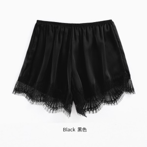 Femmes short bord dentelle