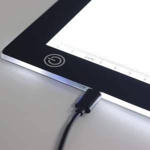 Tablette Lumineuse A3 Dessin Tablette LED pour Croquis Esquisse avec câble USB Prise au norme européenne