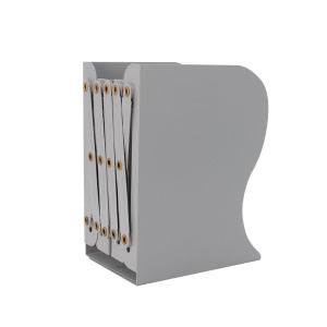 Support de rangement de fichiers de bureau métal rétractable conception créative