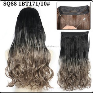 Extensions de cheveux synthétique 12-28 pouces 110g