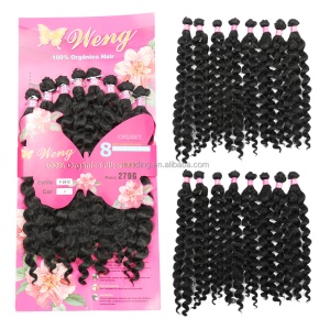 Mèches synthétiques 16 pouces lots de 8
