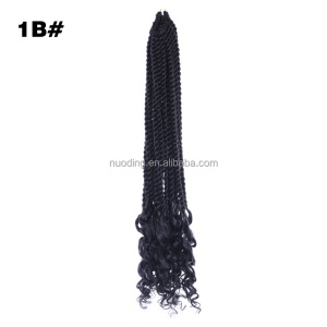 Extensions de cheveux  synthétique tressés 18 pouces