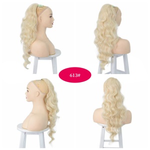Mèches en fibre synthétique cheveux long ondulé 24 pouces