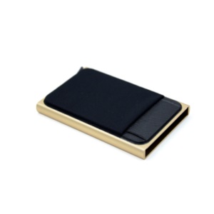Porte-cartes résistant à la RFID avec Clip métallique auto-éjectable
