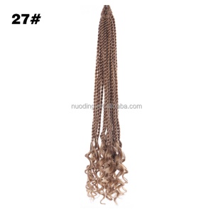Extensions de cheveux  synthétique tressés 18 pouces