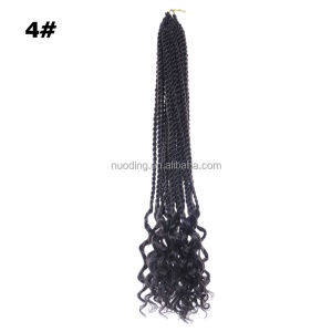 Extensions de cheveux  synthétique tressés 18 pouces