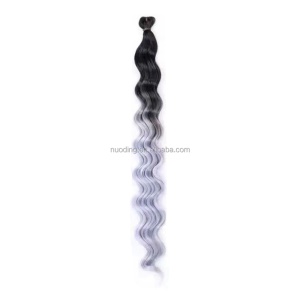 Extension de cheveux ondulés 22 pouces fibre haute température