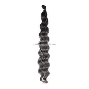 Extension de cheveux ondulés 22 pouces fibre haute température