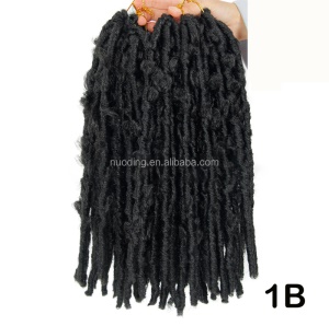 Extension locs papillon pour femme de 10 pouces fibre synthétiques