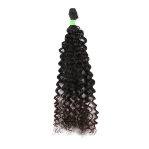 Mèches de cheveux synthétiques  bouclées 16 pouces  8Pcs