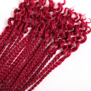 Extension de cheveux 24 pouces tresse en fibre de haute température fibre
