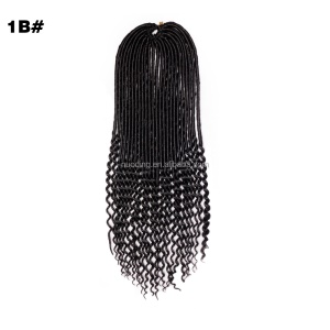 Extension de cheveux 20 pouces en fibre de basse température