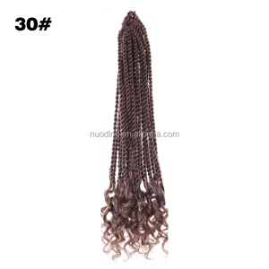 Extensions de cheveux  synthétique tressés 18 pouces