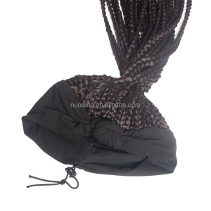 Perruque tressée en fibre synthétique résistante à la chaleur 24 pouces