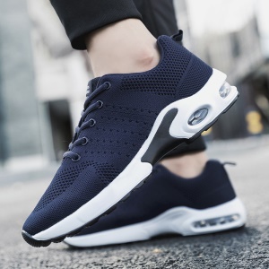 Chaussures de course pour hommes en tissu moucheté Léger et respirant Résistant à l'abrasion