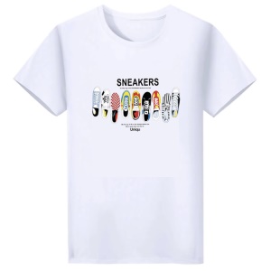 Homme t-shirt casual manches courtes  col rond