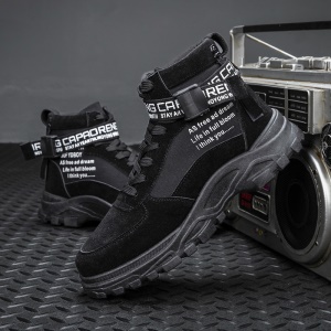 Bottes hautes résistantes et confortables  pour hommes