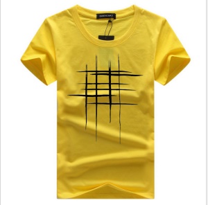 Homme T-shirt manches courtes col rond coton confortable et respirant