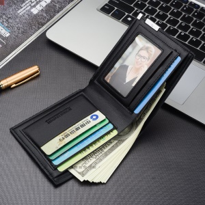 Portefeuille homme  en cuir artificiel PU