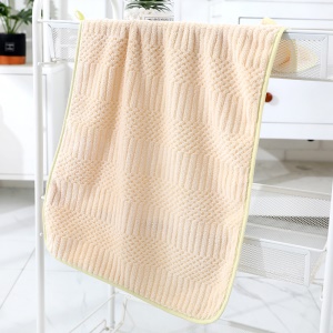 Serviette de toilette en velours de corail lot de 5pcs