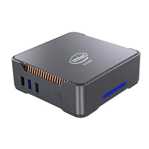 Intel Celeron J4125  petite unité centrale pour mini ordinateur Quad-Core triple affichage double disque dur