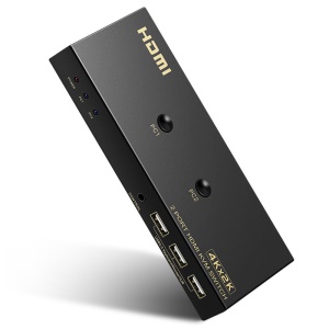 KL-201UH Commutateur HDMI KVM 2 entrées vers1 sortie 4K haute définition