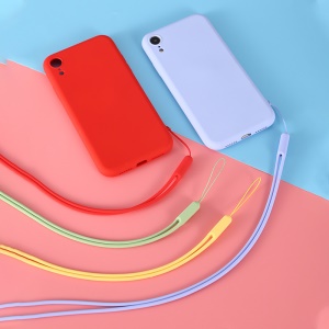 Collier pour téléphone portable en silicone liquide 43cm