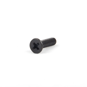 Vis cruciforme à tête fraisée * 500PCS en acier au carbone noir