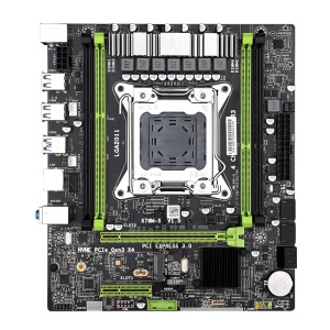 Carte mère d'ordinateur X79M-S2.0 Interface USB DDR3 à quatre emplacements