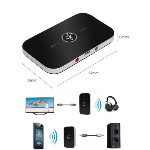 QIANGTONG B6 Adaptateur Bluetooth 5.0 avec batterie