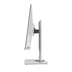 24pouce ordinateur de bureau rotatif tout en un (ordinateur+souris+clavier) Blanc
