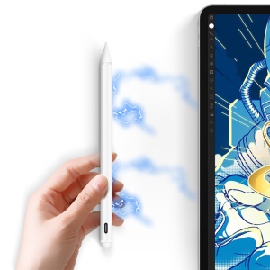 Stylet capacitif tactile pour ipad anti-fausse touche sensation d'inclinaison et de pression tête du stylo en POM