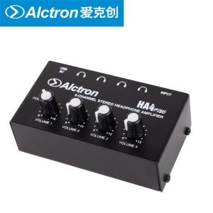 amplificateur de casque Quadruple sortie alimentée par USB Alctron HA4PLUS