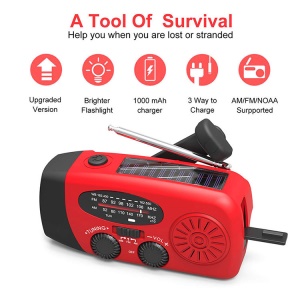 XSY088-WB Radio USB avec fonction de génération d'énergie manuelle