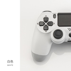 Manette de jeu pour PS4 Bluetooth 4.0 avec bande lumineuse double vibration compatible Pc et Android