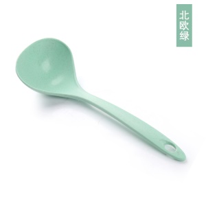 Cuillère paille de blé épaissie en plastique