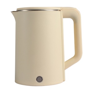 Bouilloire électrique en acier inoxydable à thermostat 2.3L