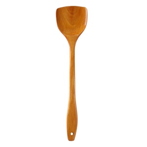 Spatule  antiadhésive en bambou et bois  39cm