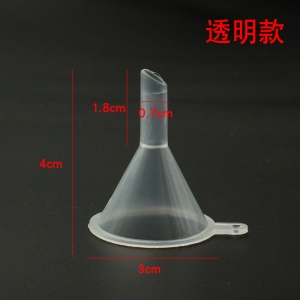 Mini entonnoir en plastique calibre 3cm