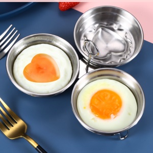 Moule à oeuf cuit à la vapeur en acier inoxydable