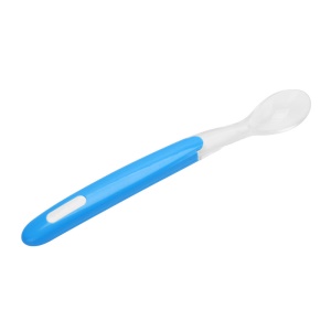 Cuillère en silicone pour bébé cuillère souple 16.2 * 2.3cm