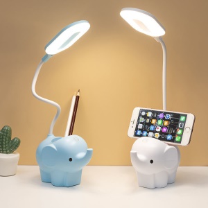 Lampe de table de protection oculaire LED réglable USB rechargeable gradable tactile