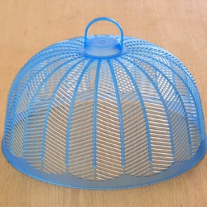 Couvercle alimentaire en PP plastique anti-poussière et mouche  25,5 * 12cm