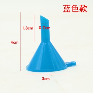 Mini entonnoir en plastique calibre 3cm