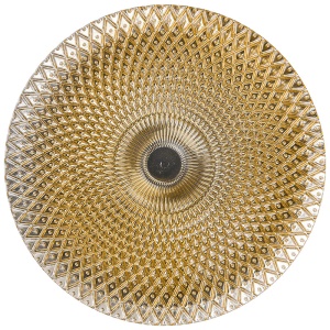 Assiette à manger en verre Ø 33cm de diamètre