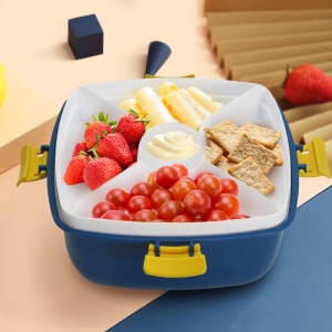 Boîte à repas en plastique double couche 1200ML