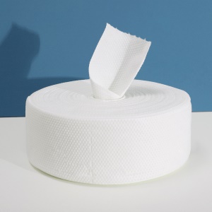 Serviette de visage jetable modèle  de type rouleau
